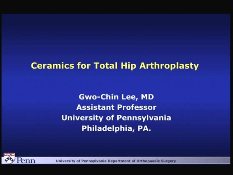 Ceramics for Total Hip Arthroplasty