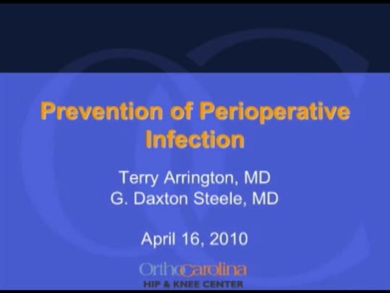 Prevention of Perioperative Infection