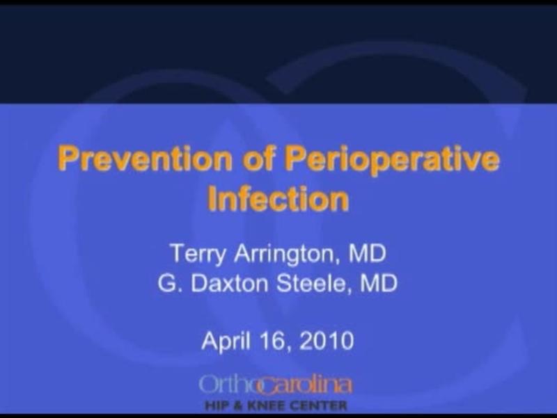 Prevention of Perioperative Infection