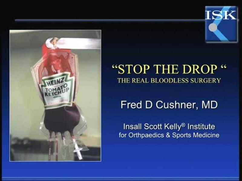 Stop the Drop The Real Bloodless Surgery