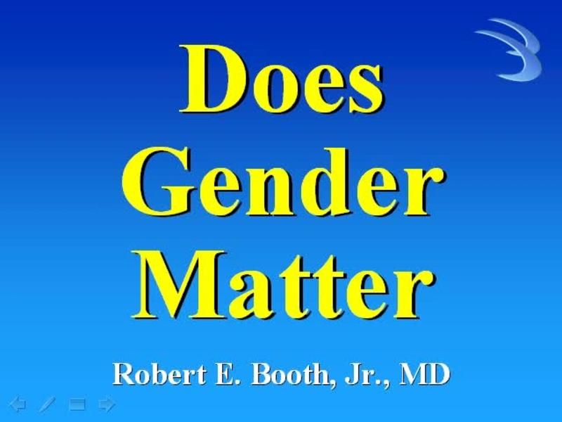 Does Gender Matter in TKA