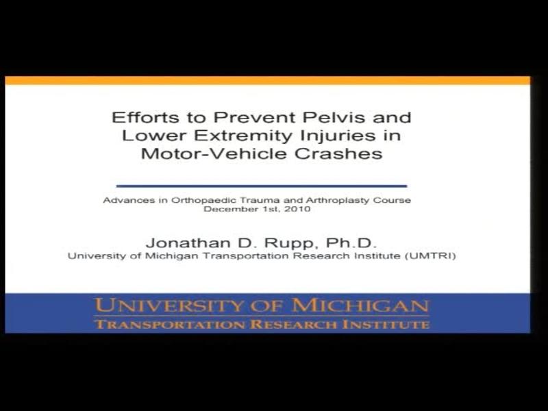 Efforts to Prevent Pelvis and Lower Extremity Injuries in Mo