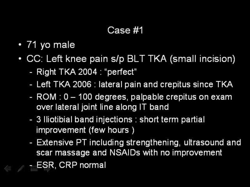 Revision TKA Surgical Techniques - Case Presentations and Di