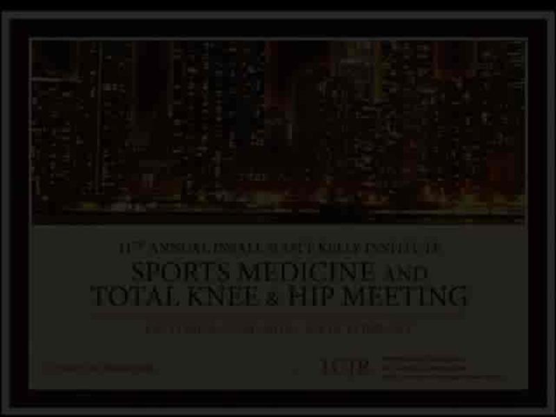Evaluation and Treatmant of the Stiff Total Knee Arthroplast