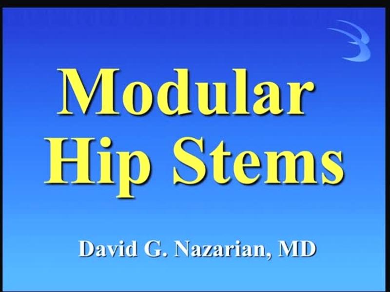 Modular Hip Stems