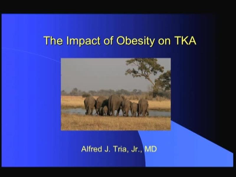 The Impact of Obesity on TKA