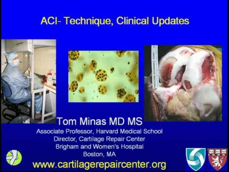 ACI- Technique, Clinical Updates 