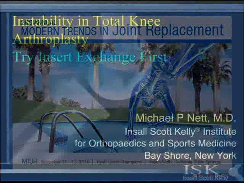 Instability in Total Knee Arthroplasty - Component Revision 
